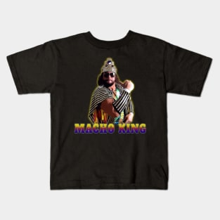 King pose Kids T-Shirt